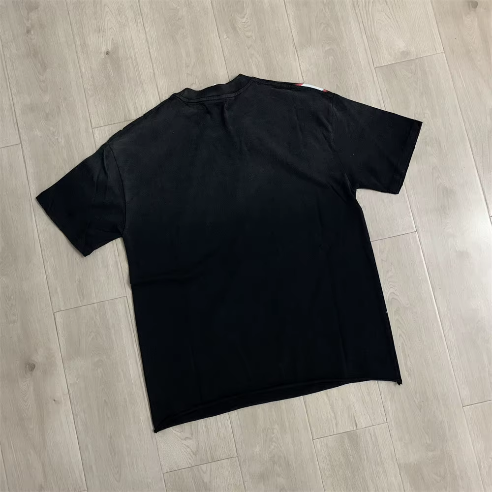 T-shirt Streetwear Tendance Duaa à Manches Courtes Homme Femme