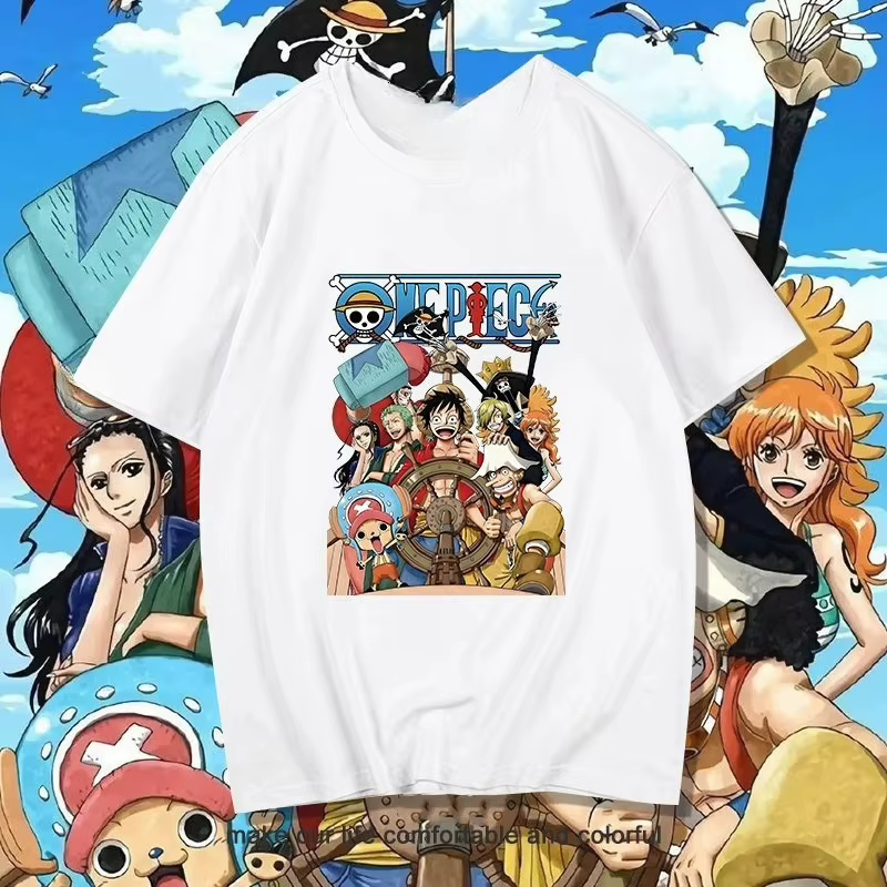 T-shirt de collaboration d'anime une pièce