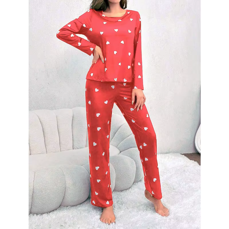 Ensemble de pyjamas College d'amour pour femmes