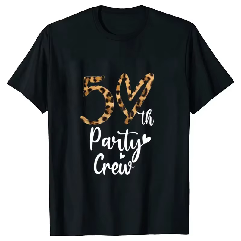 T-shirts pour femmes pour fête d'anniversaire 50 ans