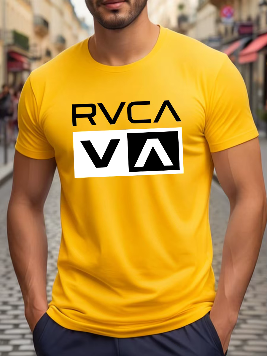 T-shirt blanc à manches courtes et col rond avec imprimé graphique noir