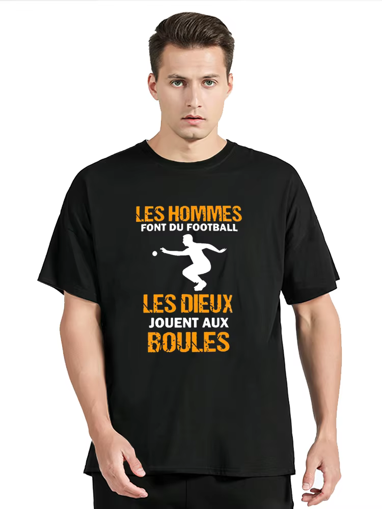 T-shirt de sport à manches courtes pour hommes