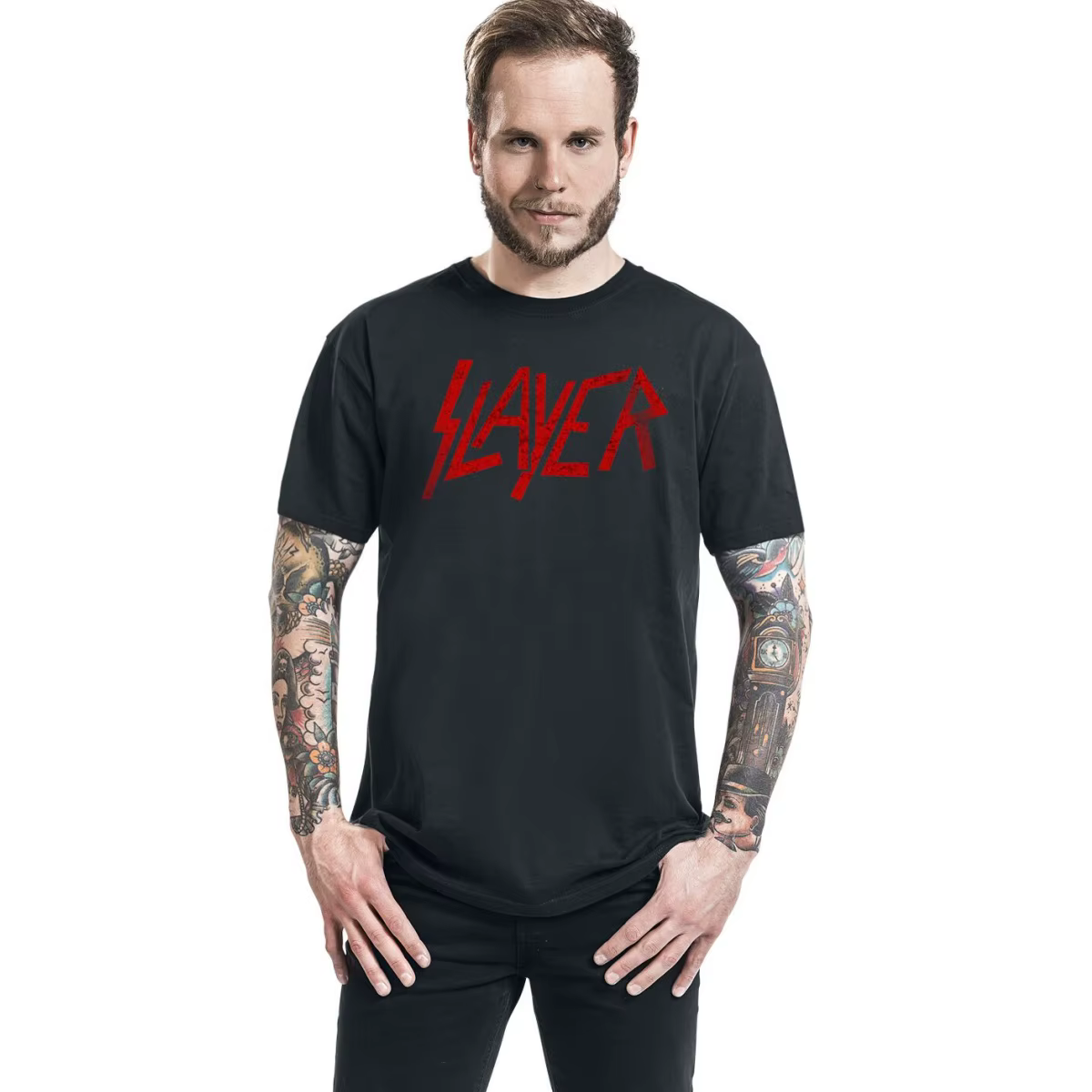 T-shirt en coton graphique Top Slayer unisexe