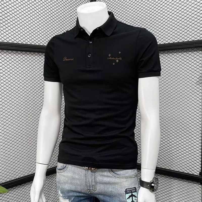 T-shirt Slim avec col pour homme