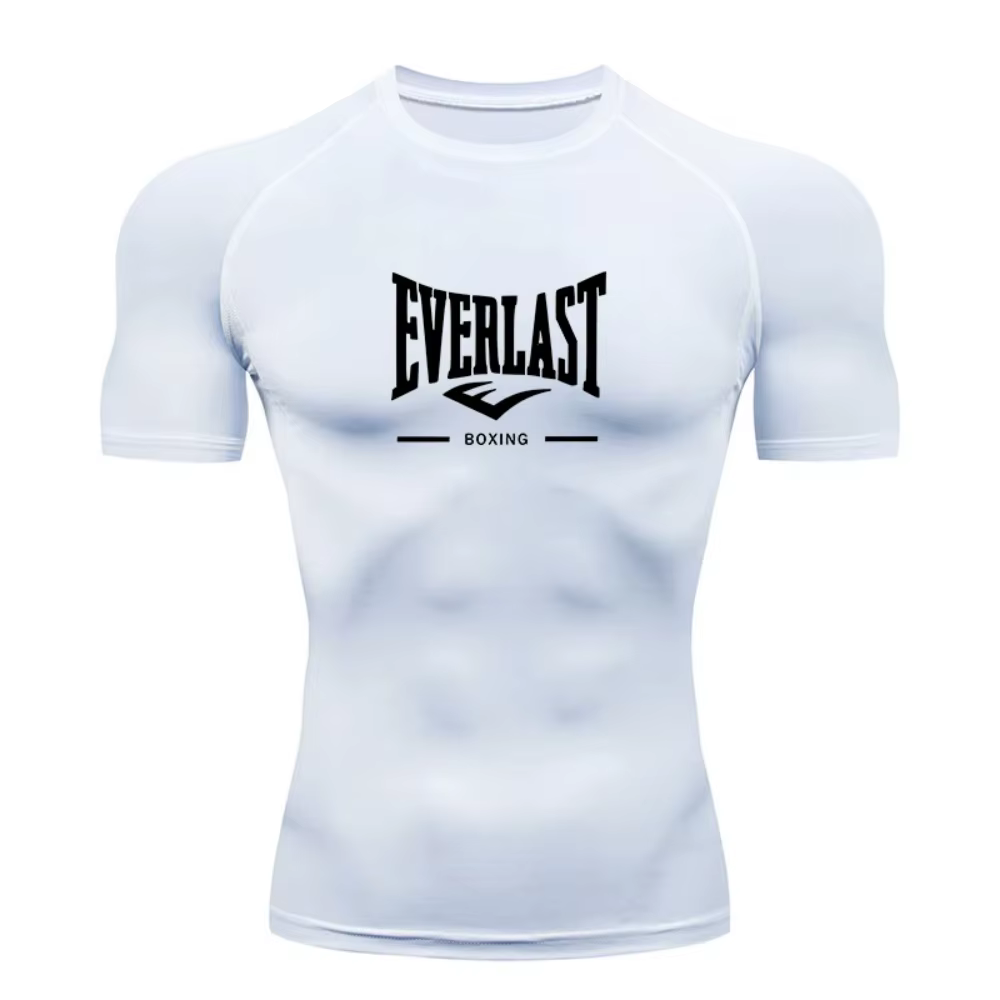 Nouveau T-shirt de compression pour hommes