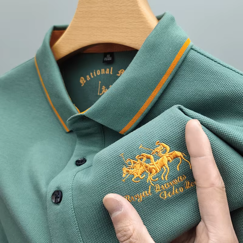 Polo de marque haut de gamme pour hommes