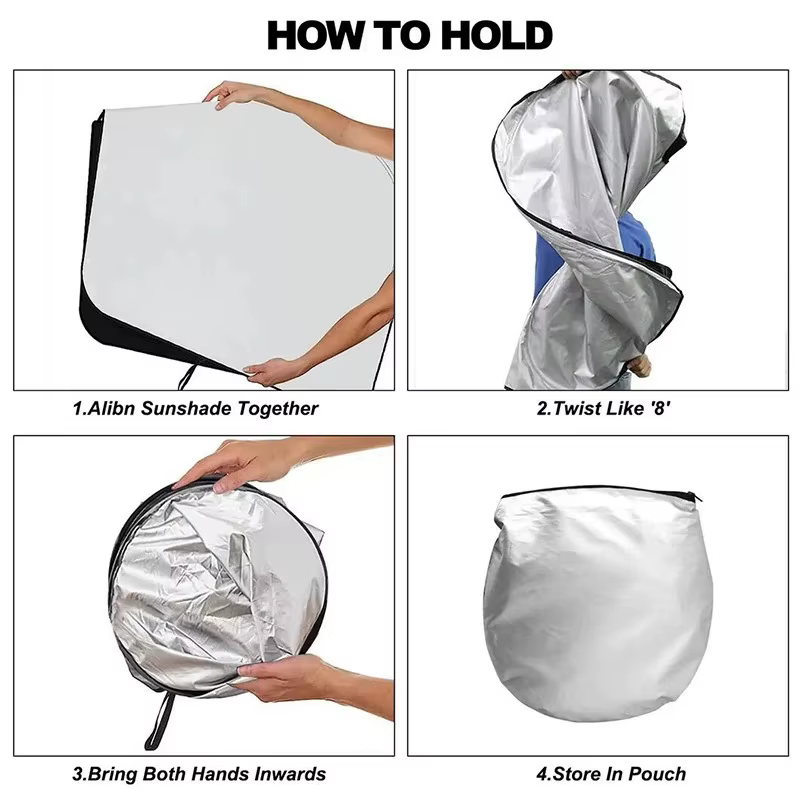 Pare-soleil pliable pour fenêtre de voiture, pare-soleil, visière de protection pour Volkswagen Polo MK5 6R 6C 2009 – 2017