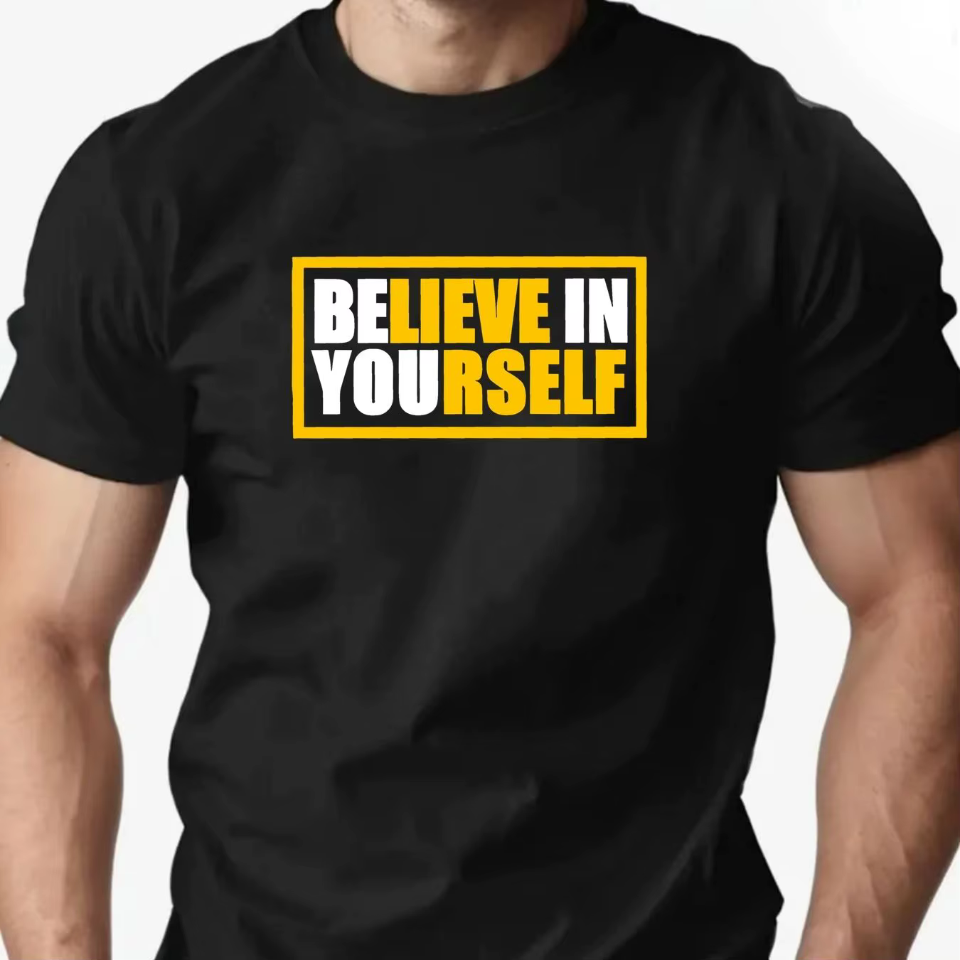 T-Shirt col rond pour hommes