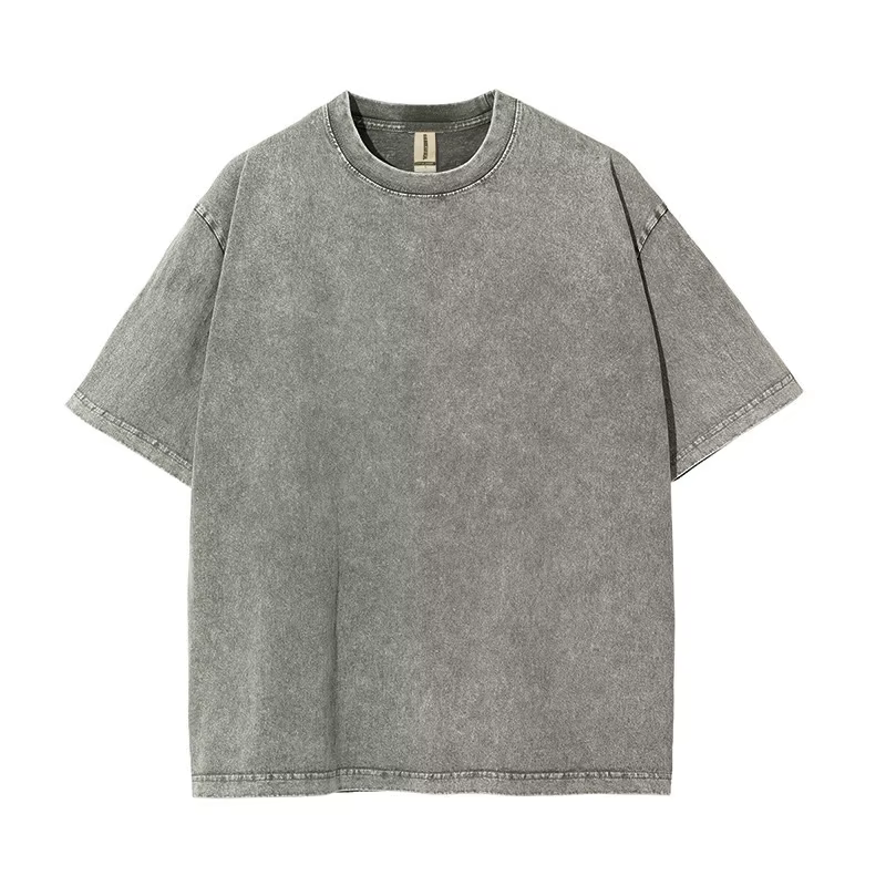 T-shirt à Manches Courtes en Coton pour Homme
