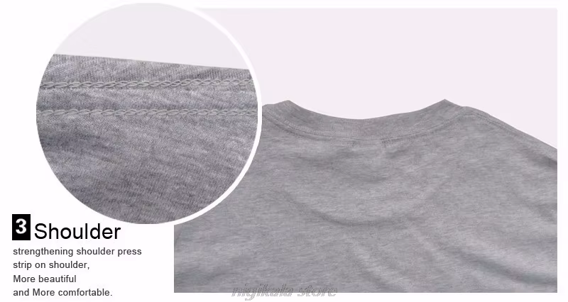 T-Shirt Décontracté 100% Coton à la Mode avec Impression Amusante