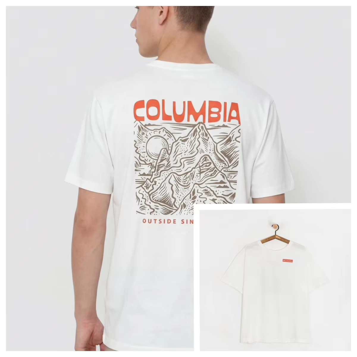 T-shirt décontracté en coton avec logo CSC