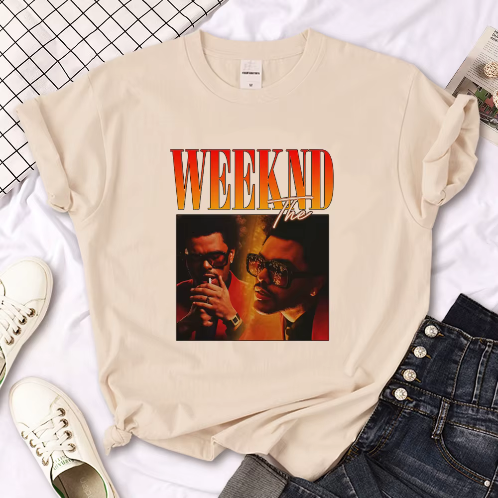 The Weeknd t-shirt hommes anime designer japonais haut mâle anime drôle y2k vêtements