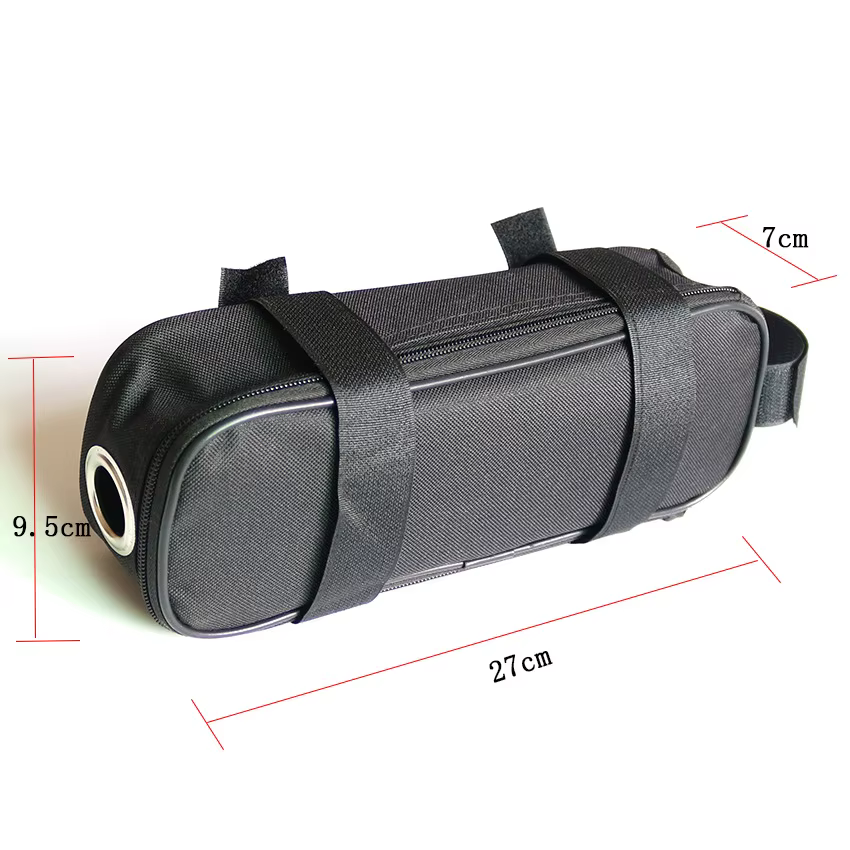 Sac de rangement pour contrôleur de vélo électrique, étui de protection en tissu Oxford imperméable avec sangles réglables pour vélos de montagne et scooters
