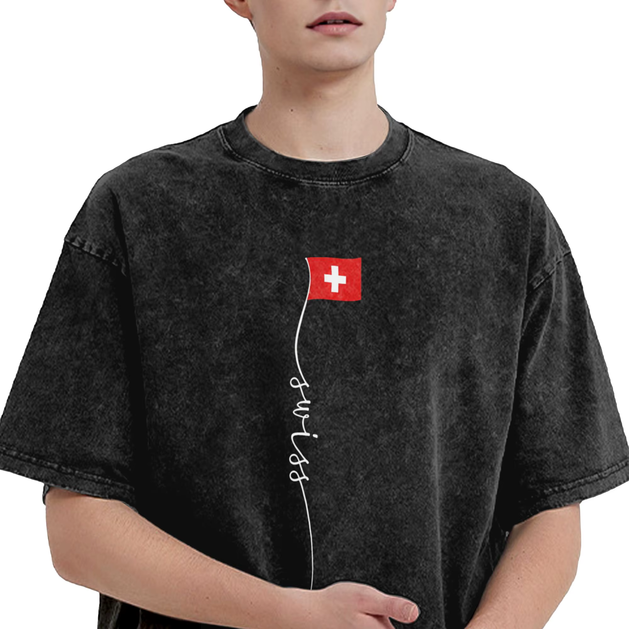 T-shirt en coton pour hommes