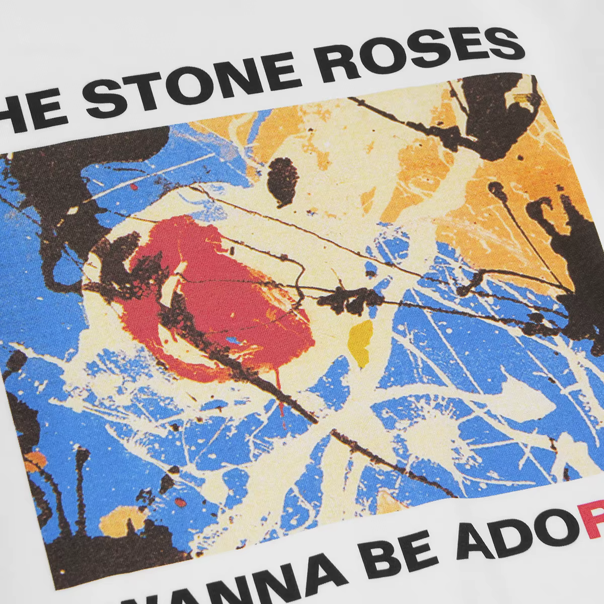 Les Roses de pierre T-Shirt je veux être adoré Rock Brit-Pop pulpe haut groupe vêtements pour hommes
