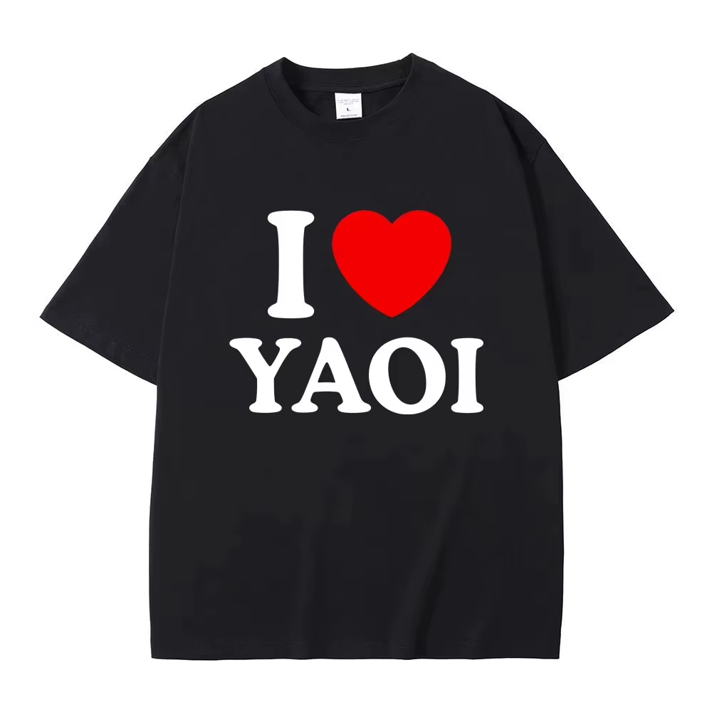 T-shirt « I Love Yaoi » pour hommes et femmes