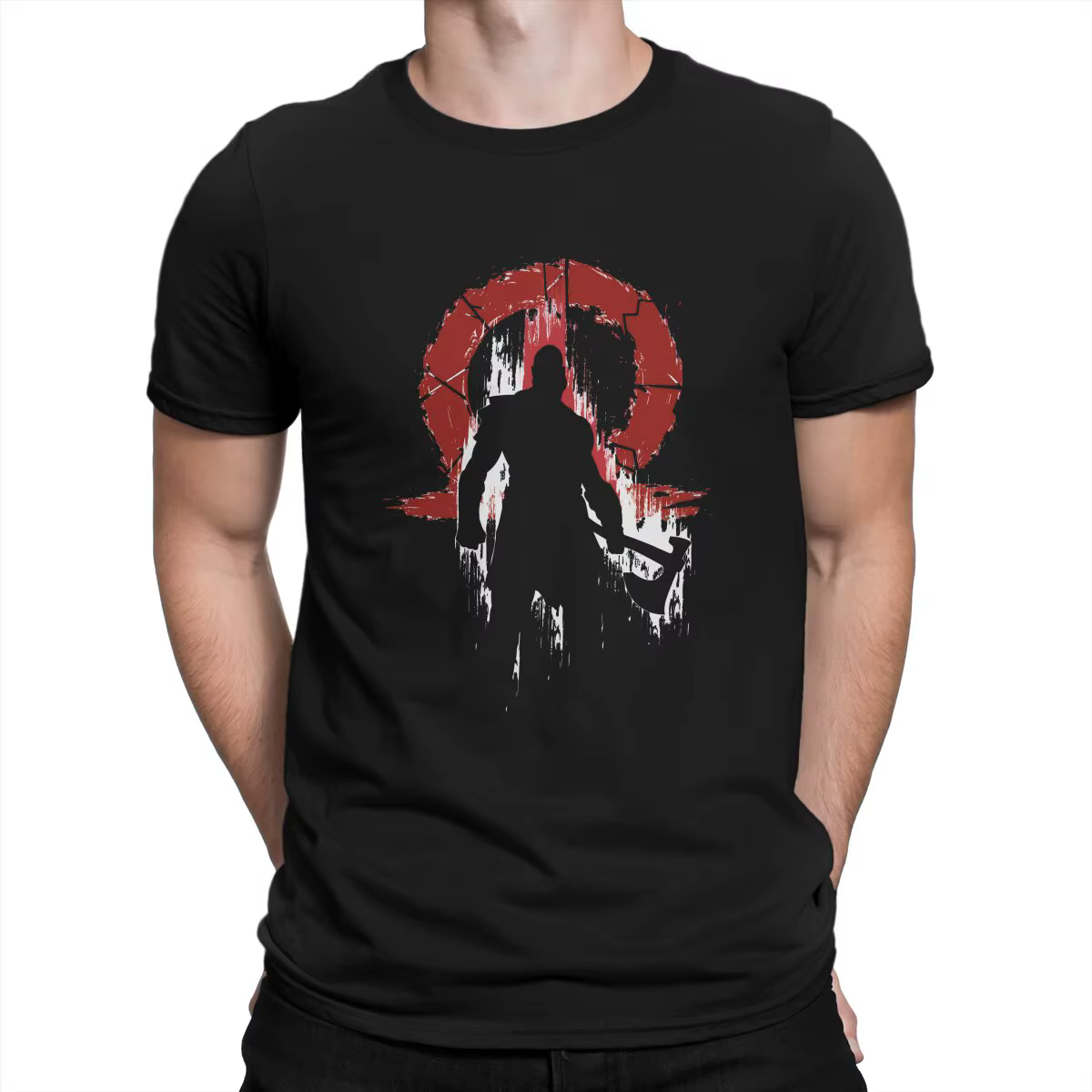 T-shirt personnalisé God Of War Kratos