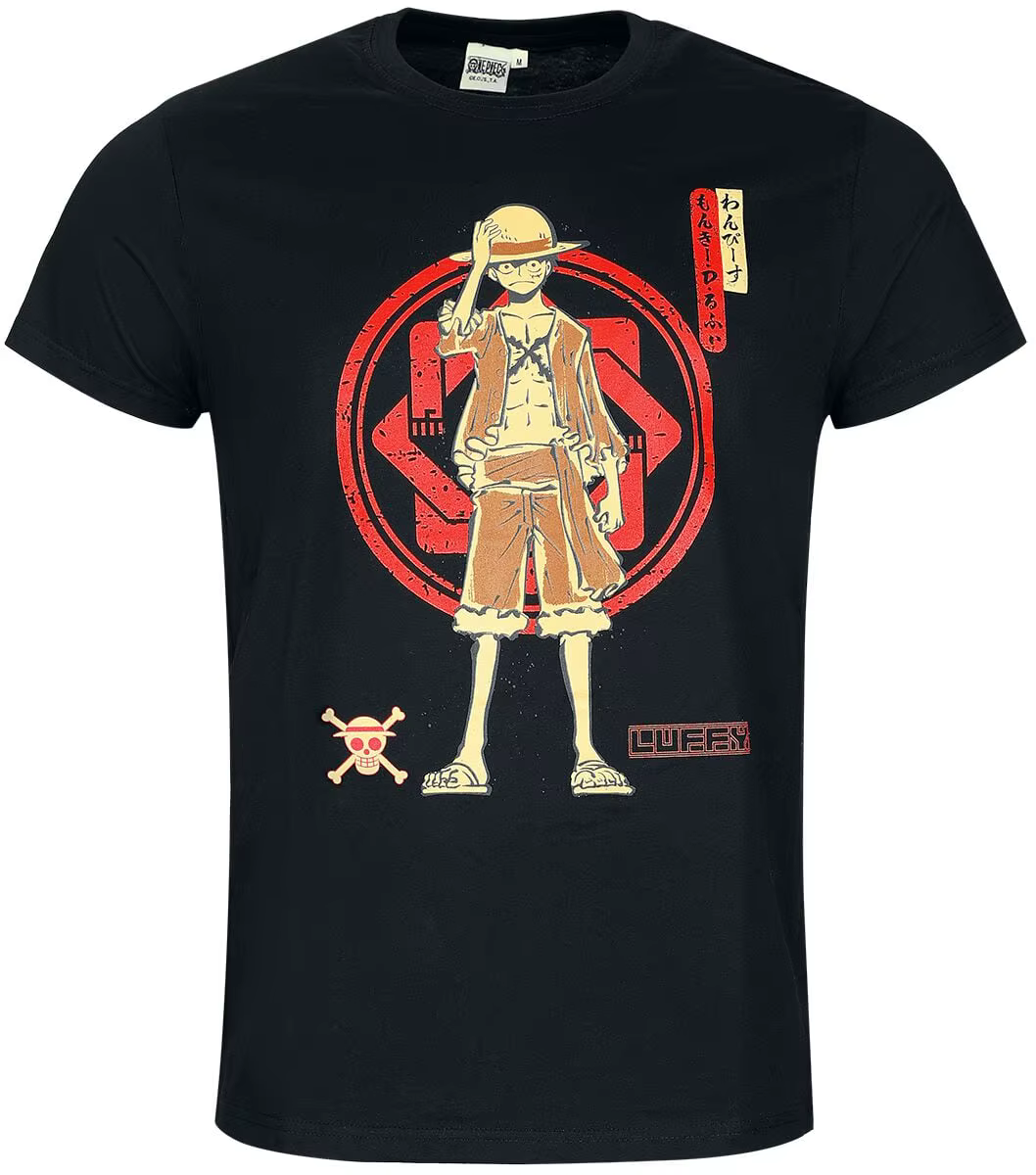 T-shirt imprimé Anime One Piece Tony Chopper pour hommes