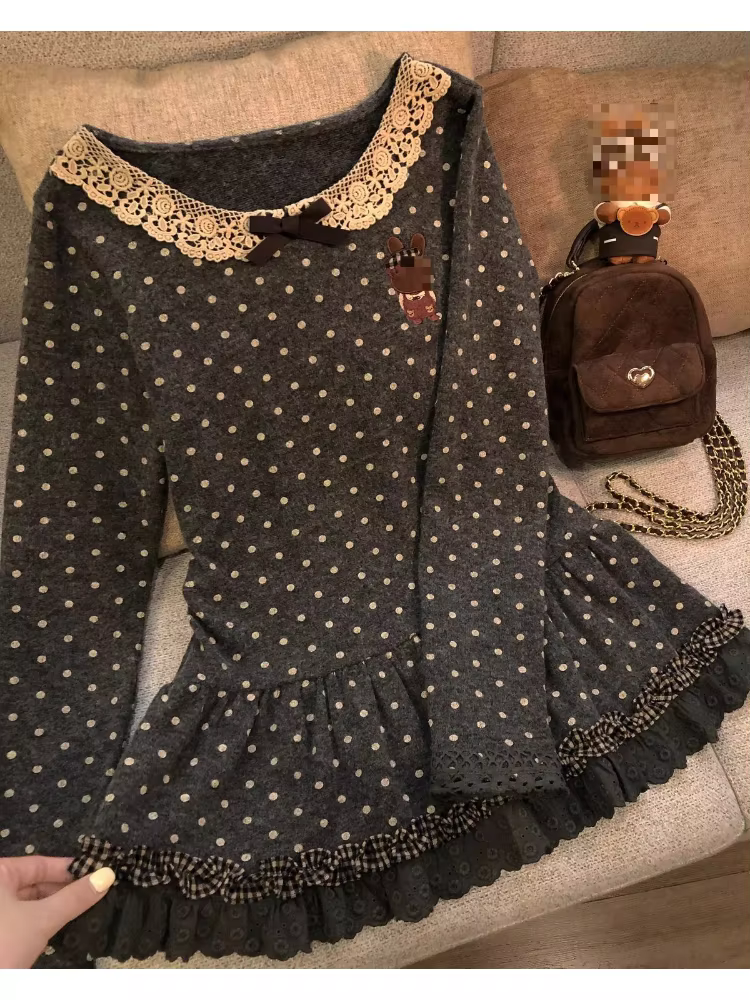 T-shirts japonais Kawaii Lolita pour femmes