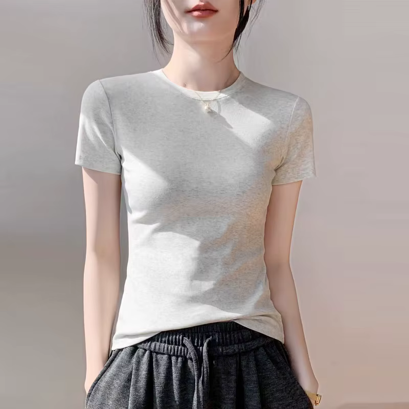 T-shirt en coton personnalisé pour femme