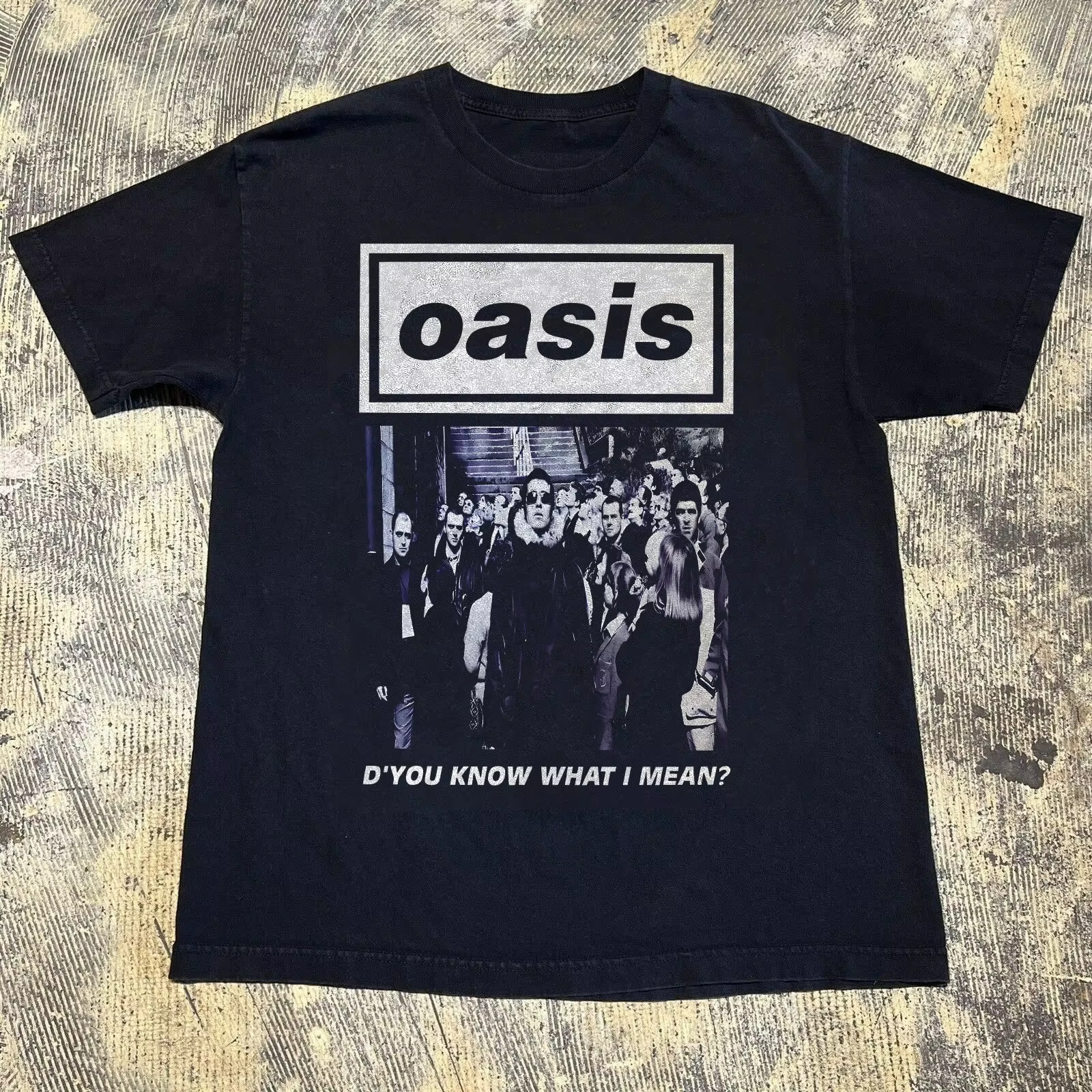 T-shirts O-Oasis Rock Band pour hommes et femmes
