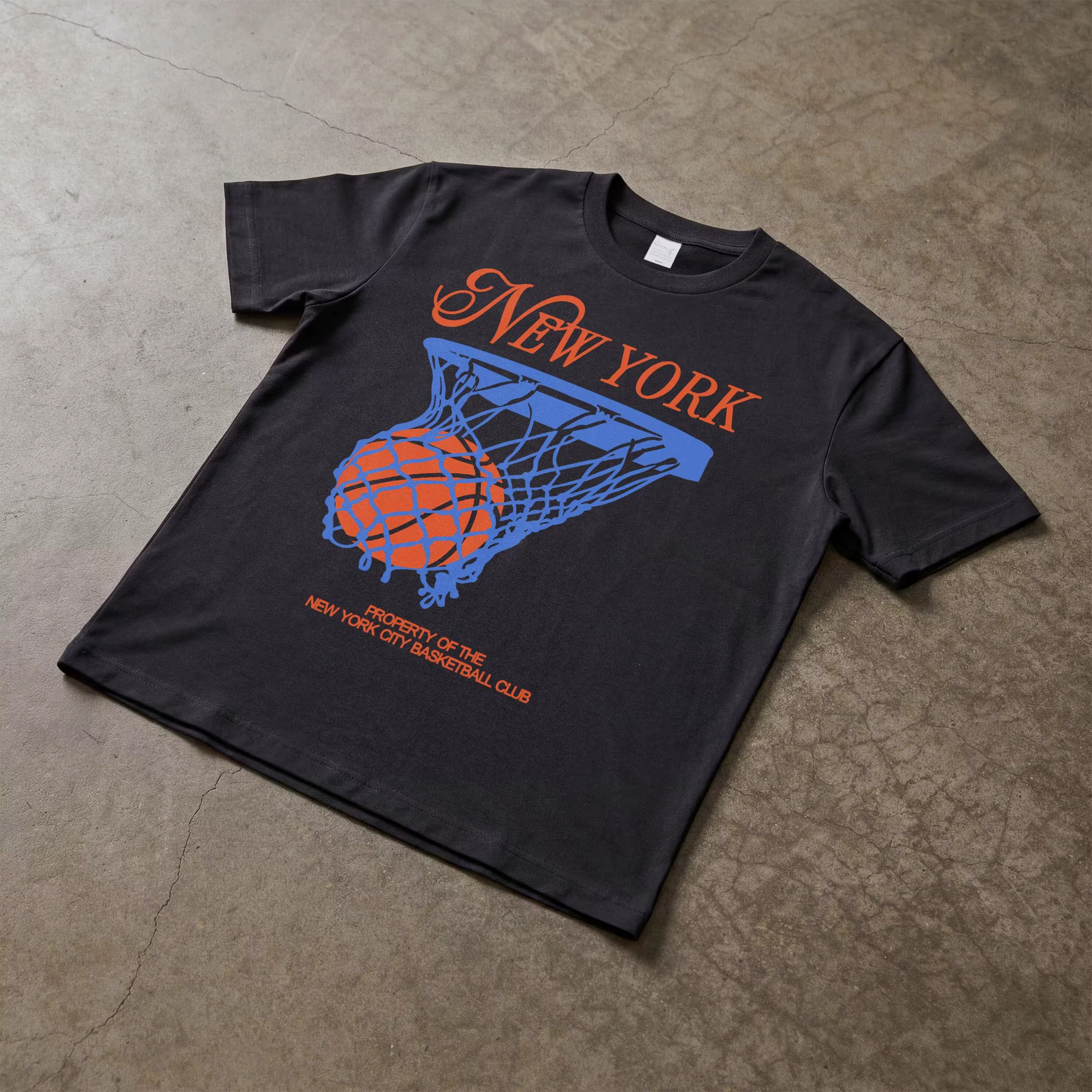 T-shirt de basket-ball New York pour homme