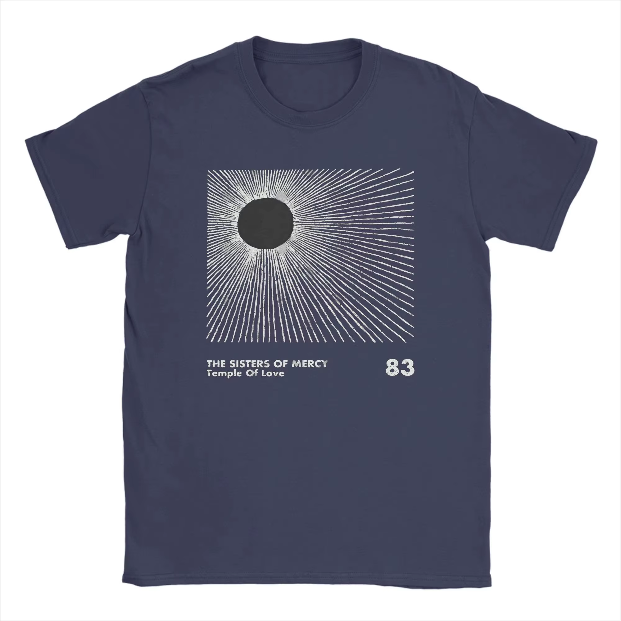 T-shirt d'été 2026 The Sisters of Mercy Band Hipster en coton pour homme – Design esthétique