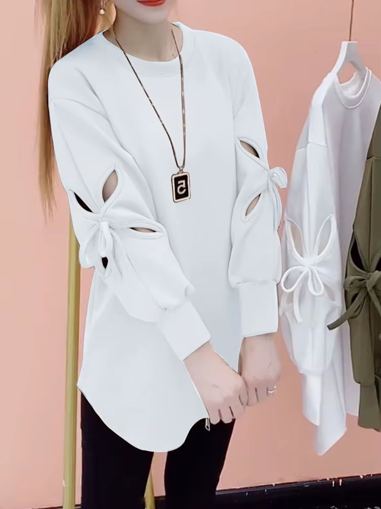 Femme T-shirt mode coréenne vêtements haut élégant printemps
