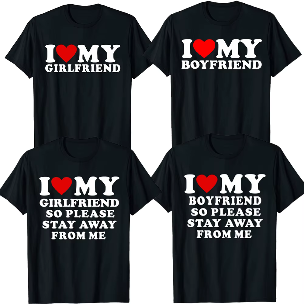 J'aime mon petit ami vêtements