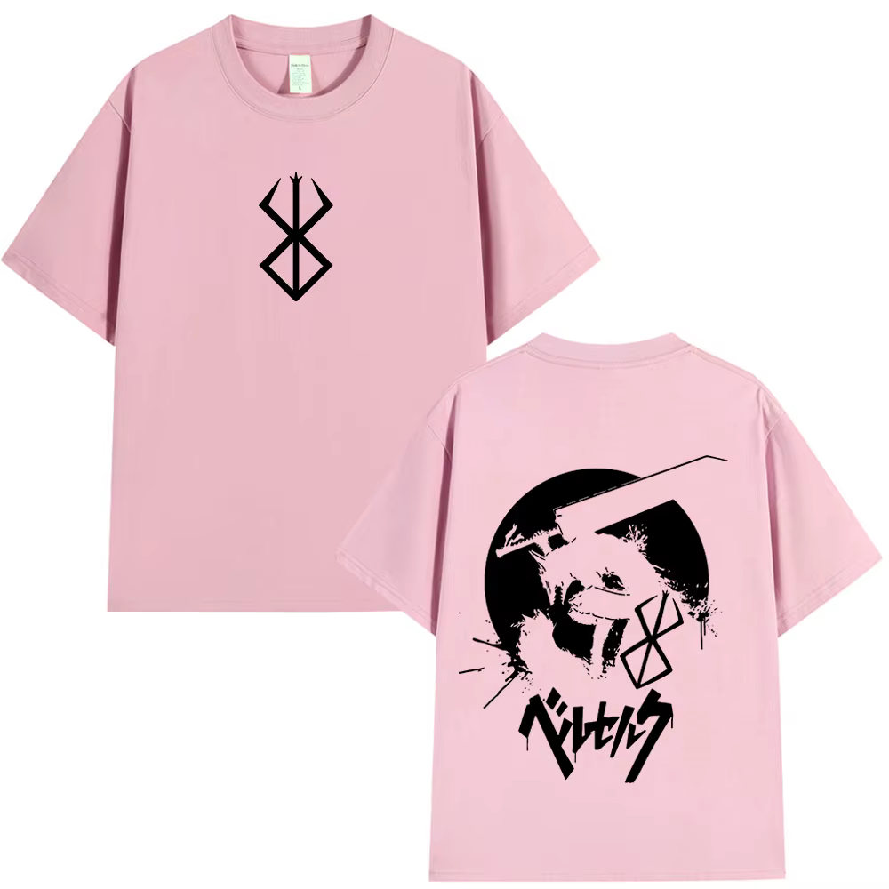 Anime japonais Berserk Guts graphique T-shirt hommes femmes Cool Manga Vintage