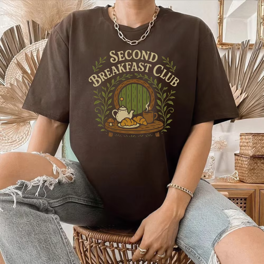 T-shirt Second Breakfast Club