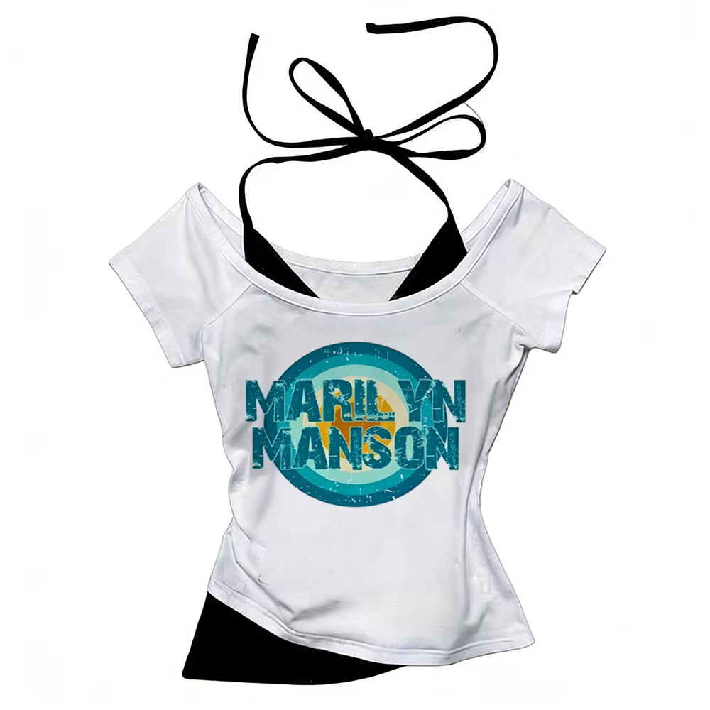 T-shirt Marilyn Manson pour femmes