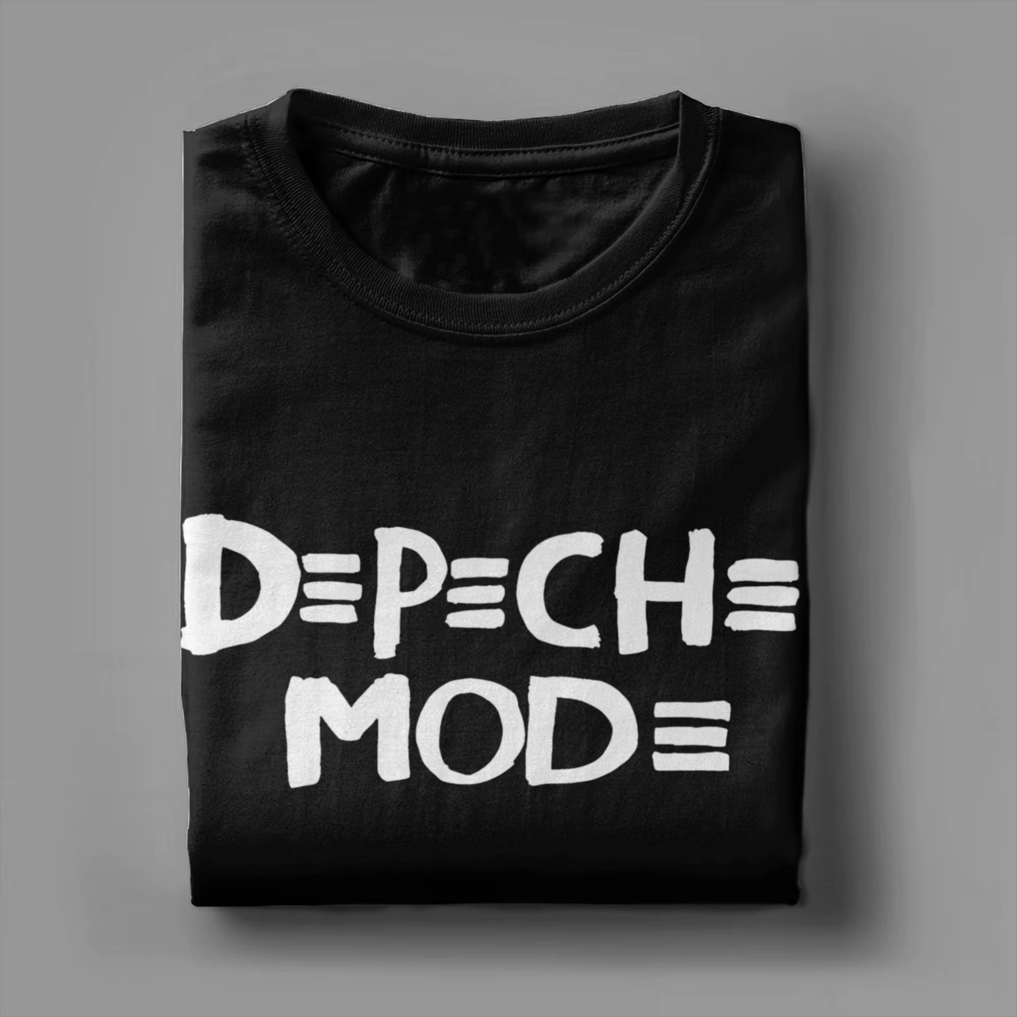 T-shirts de la groupe de musique Depeche pour hommes Mode T-shirt vintage en coton à col rond et manches courtes
