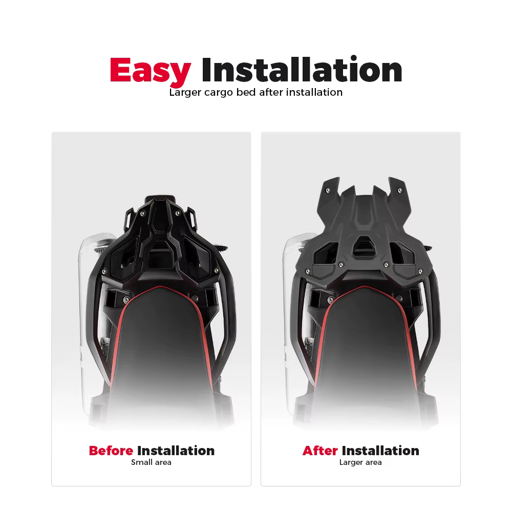 Vario Top Case supports de montage boîtier supérieur Support Vario pour BMW F750GS LC F850GS ADV F 850GS Adventure GS Vario fixation rétractable et mécanisme d'attache de sécurité 2023