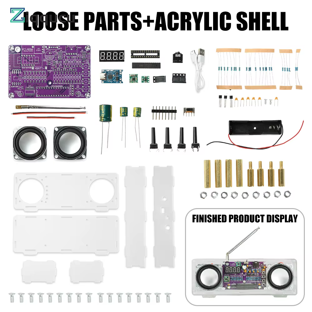 Kit DIY Radio FM Bicanal 87