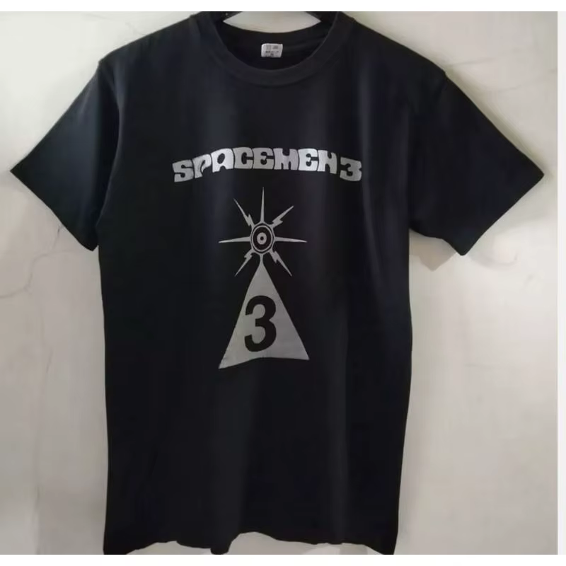Spacemen 3 Logo années 90 t-shirt noir style rétro taille S 5XL