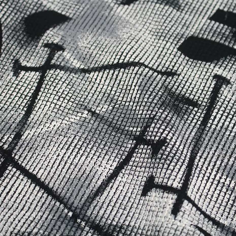 T-shirts graphiques squelette pour hommes