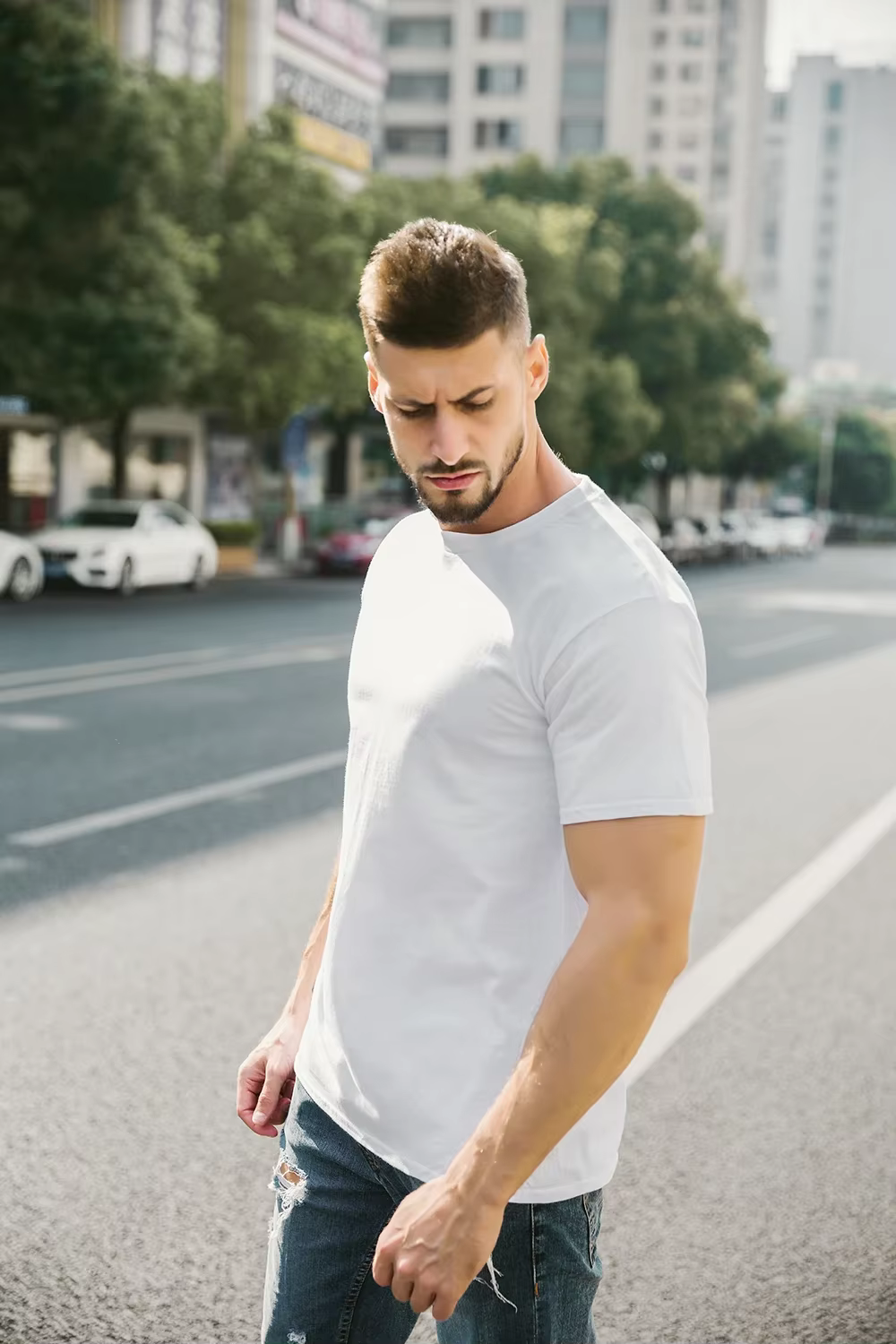 T-shirt Personnalisé 100% Coton pour Homme