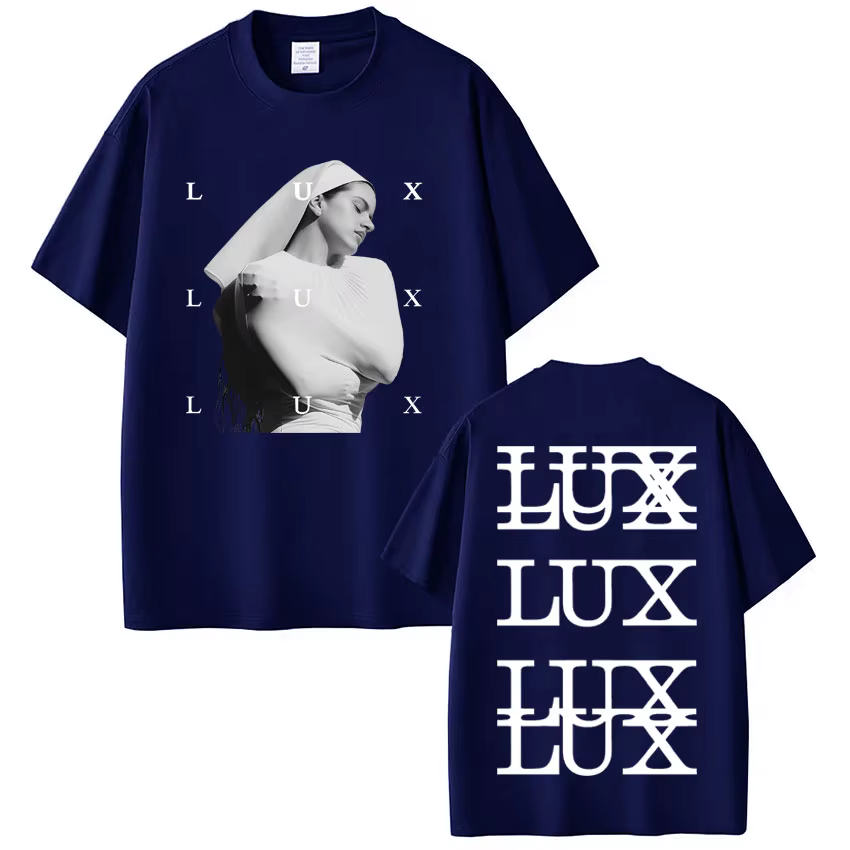 Chanteur Lux Rosalia mode impression T-shirt hommes femmes Harajuku vêtements T-shirts à manches courtes décontracté