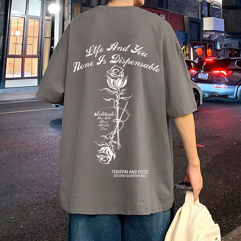 T-shirts graphiques rétro rose été 2026 pour hommes
