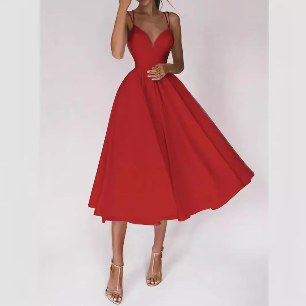 Nouvelle Robe Débardeur Sexy Multicolore Grande Taille pour Femme