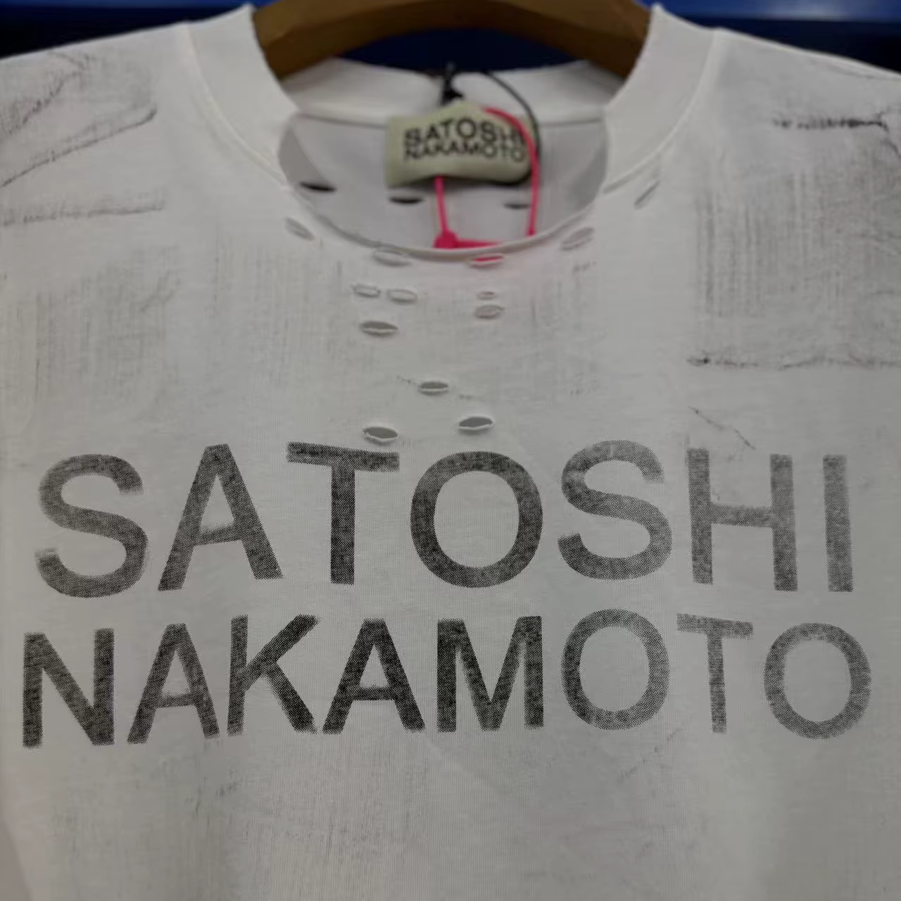 T-shirt Satoshi Nakamoto 26SS
