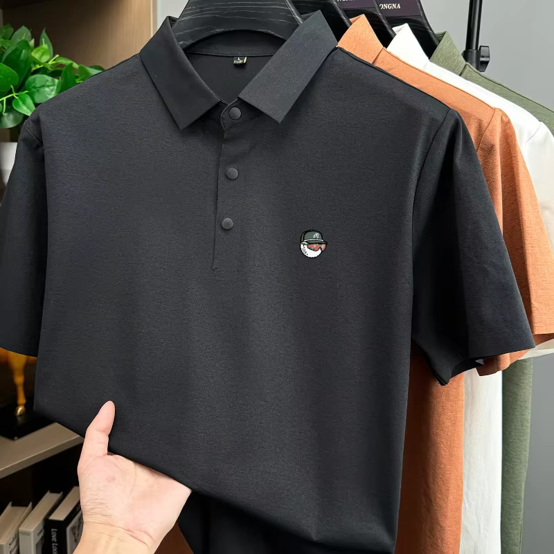 Polo de golf à manches courtes pour hommes