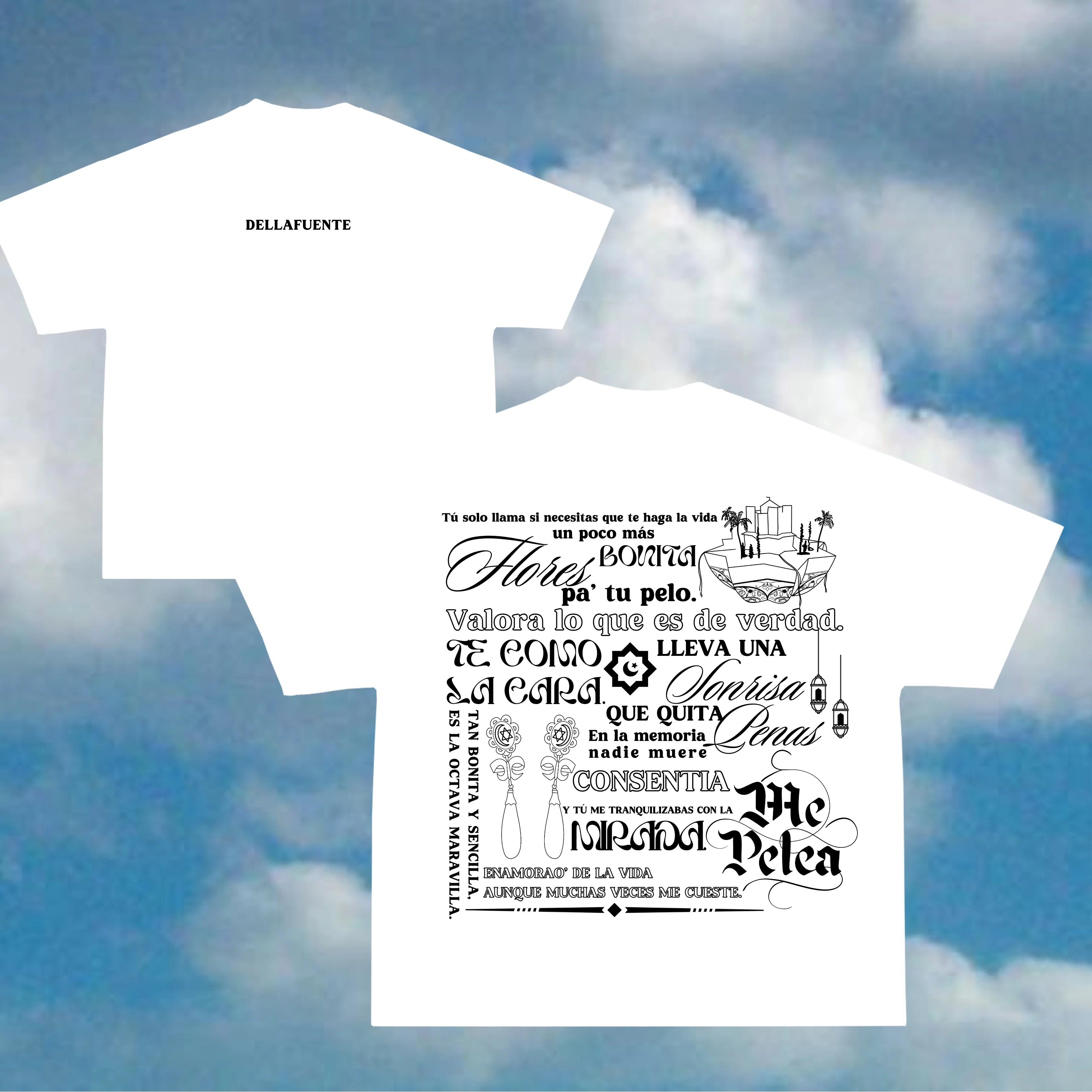 T-shirt Rapper's Dellafuente Pa Las Penas