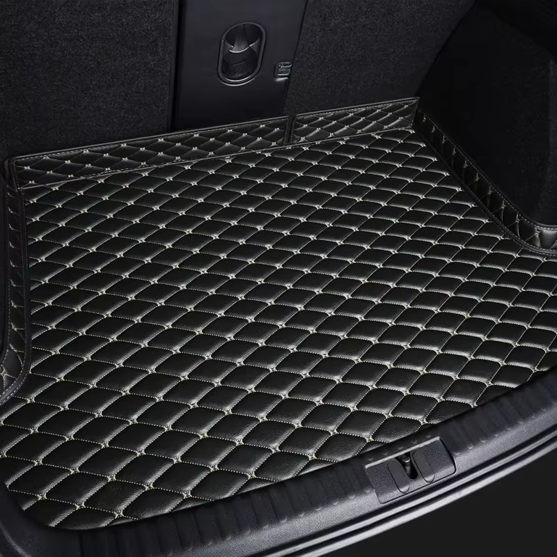 Tapis de coffre de voiture personnalisés en cuir PU, pour Volkswagen VW Polo 2019-2022 2014-2018 2011-2013 2006-2010, accessoires de voiture