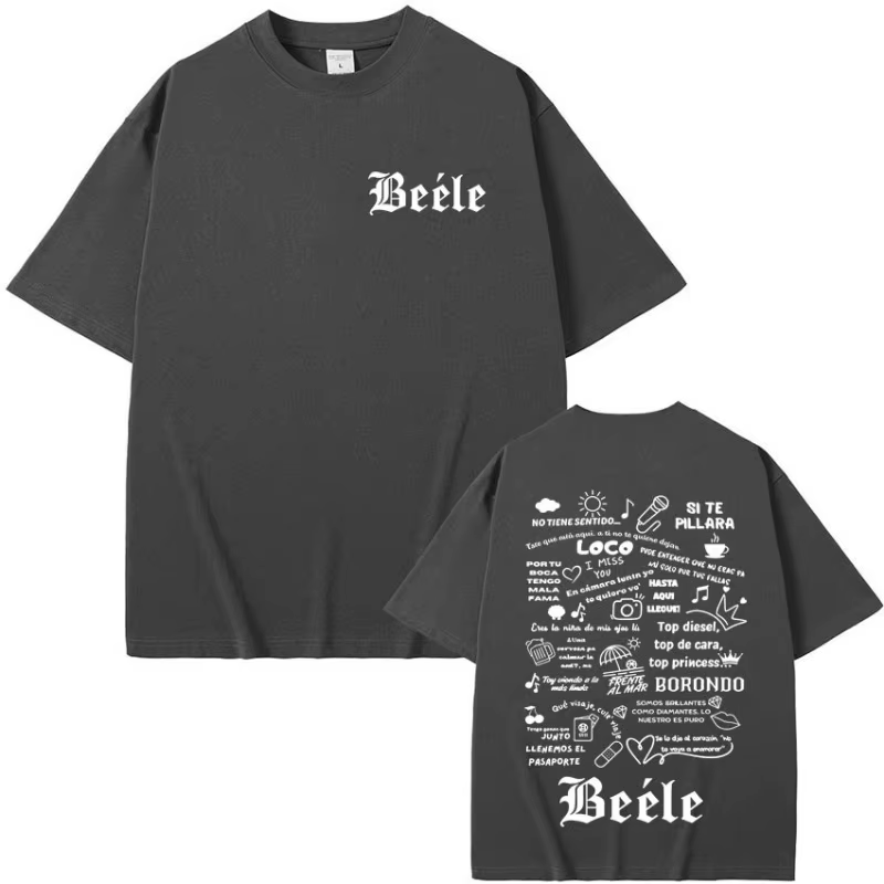 T-shirt graphique pop BEELE Album Merch pour hommes et femmes