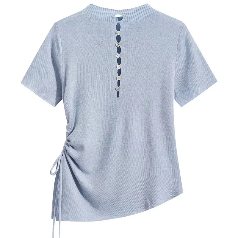T-shirt en dentelle pour femme