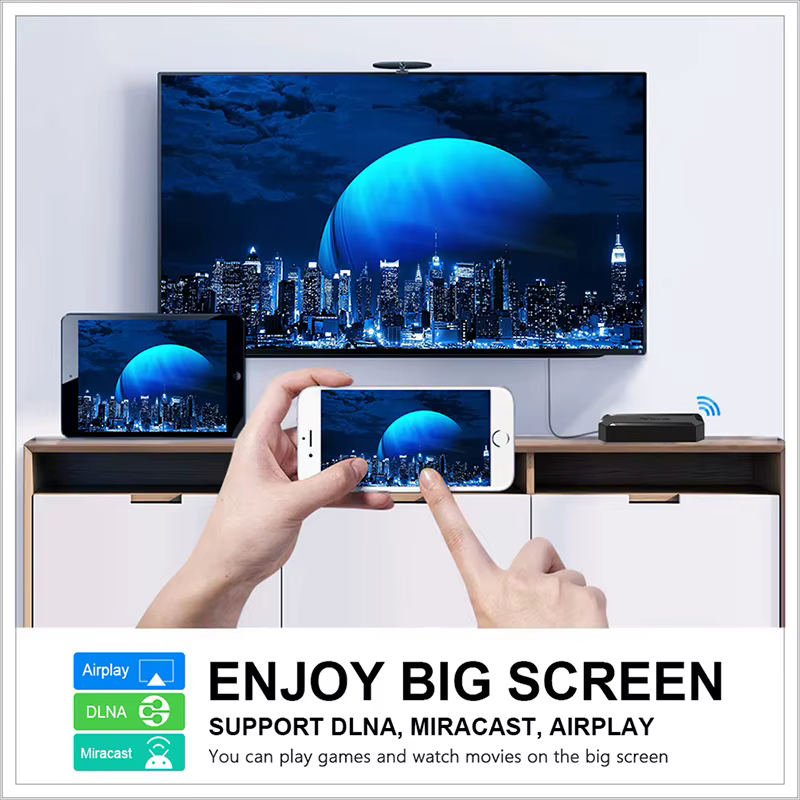 Boîtier TV intelligent Velec Android 14