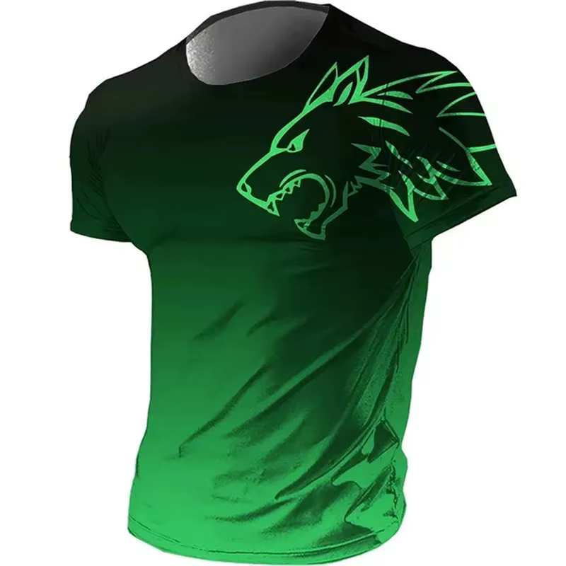 T-shirts pour hommes fitness vêtements de sport 2024 été Vintage