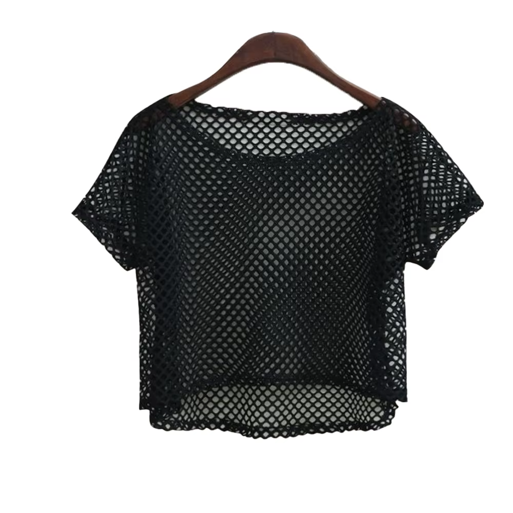 T-shirt manches courtes col rond femme